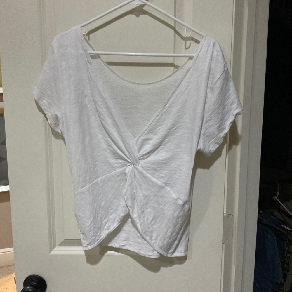 Abercrombie and Fitch Soft Tee Twist-Back